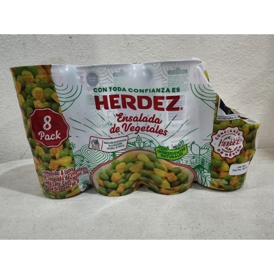 paquete 7 latas ensaladas herdez