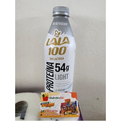 leche 1 litro lala proteina sin lactosa light