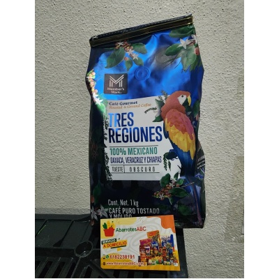 cafe puro tres regiones 1kg